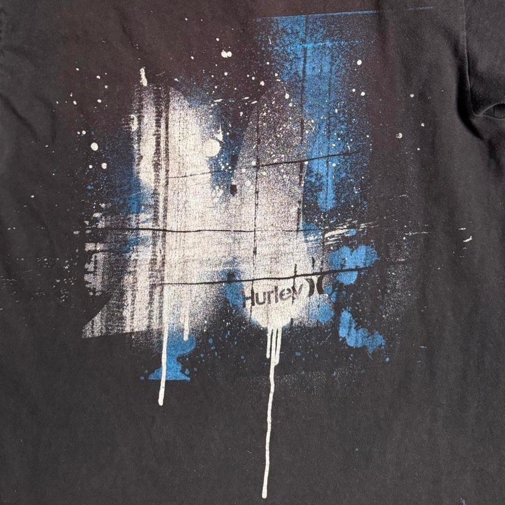Y2K HURLEY "SPRAYPAINT" GRAPHIC TEE - Picture 2 of 4